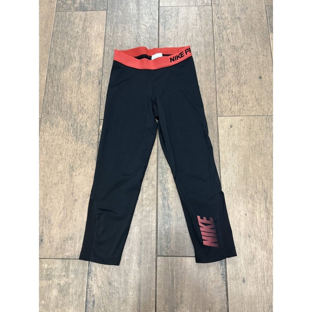 Nike Women's Dri-Fit Training Pants‎ Black & Red Small